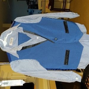 Size 4T, boys dress suit set. Kenneth Cole Reaction. Navy Blue.